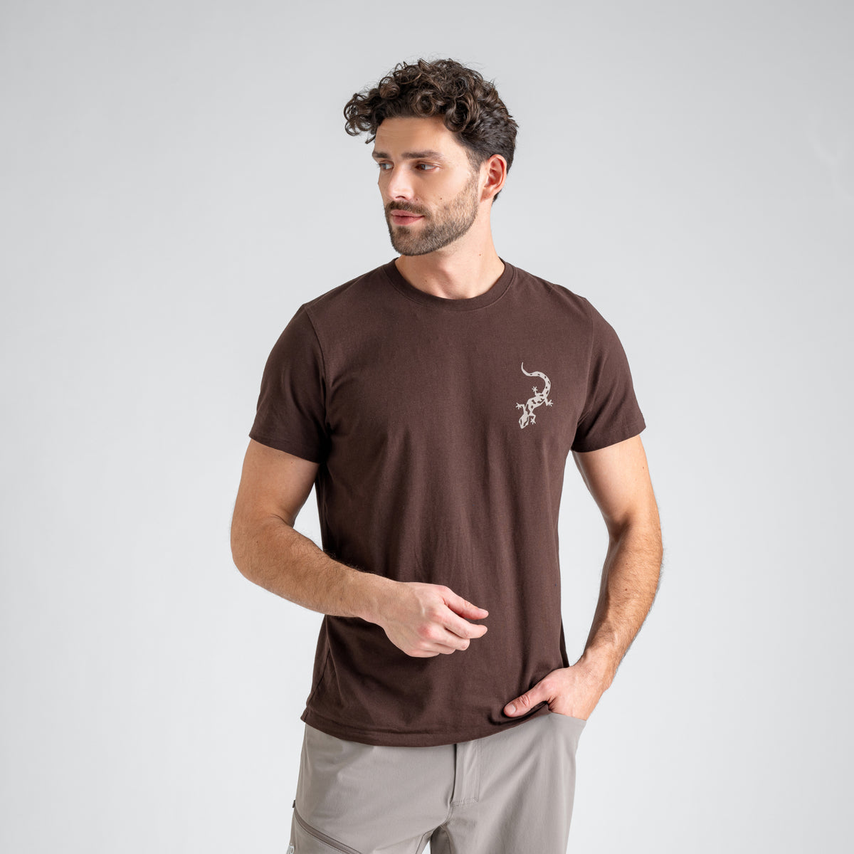 Arbo Men's Organic Cotton T-shirt в цвят Navy Water