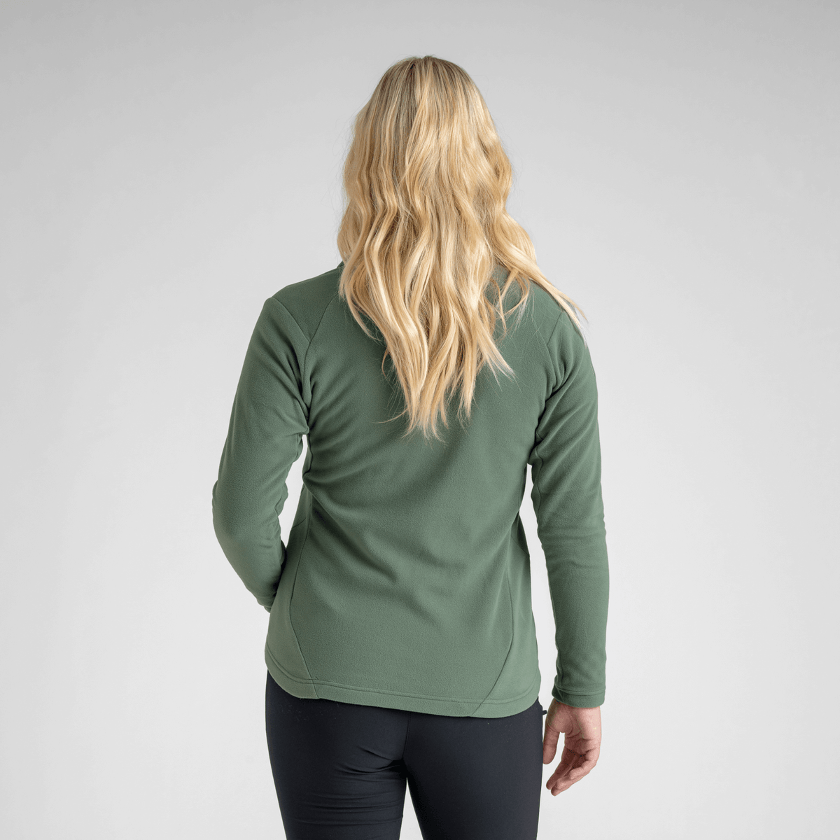 Auro Women's Fleece Zip Top в цвят Lila Haze