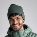 Hejma Merino Beanie в цвят Dark Green
