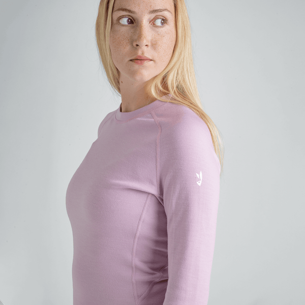Hejma Women's Merino Longsleeve в цвят Grape Mauve