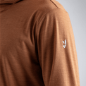 Kora Men's Merino Hoodie в цвят Decadent Red