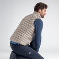 Nubaro Men's Insulated Vest в цвят Thyme Green
