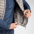 Nubaro Men's Insulated Vest в цвят Thyme Green