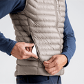 Nubaro Men's Insulated Vest в цвят Thyme Green