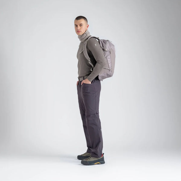Pado Men's Zip-Off Pants в цвят Espresso