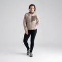 Palpo Women's Pile Fleece Jacket в цвят Iced Mauve