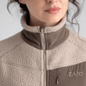 Palpo Women's Pile Fleece Jacket в цвят Iced Mauve
