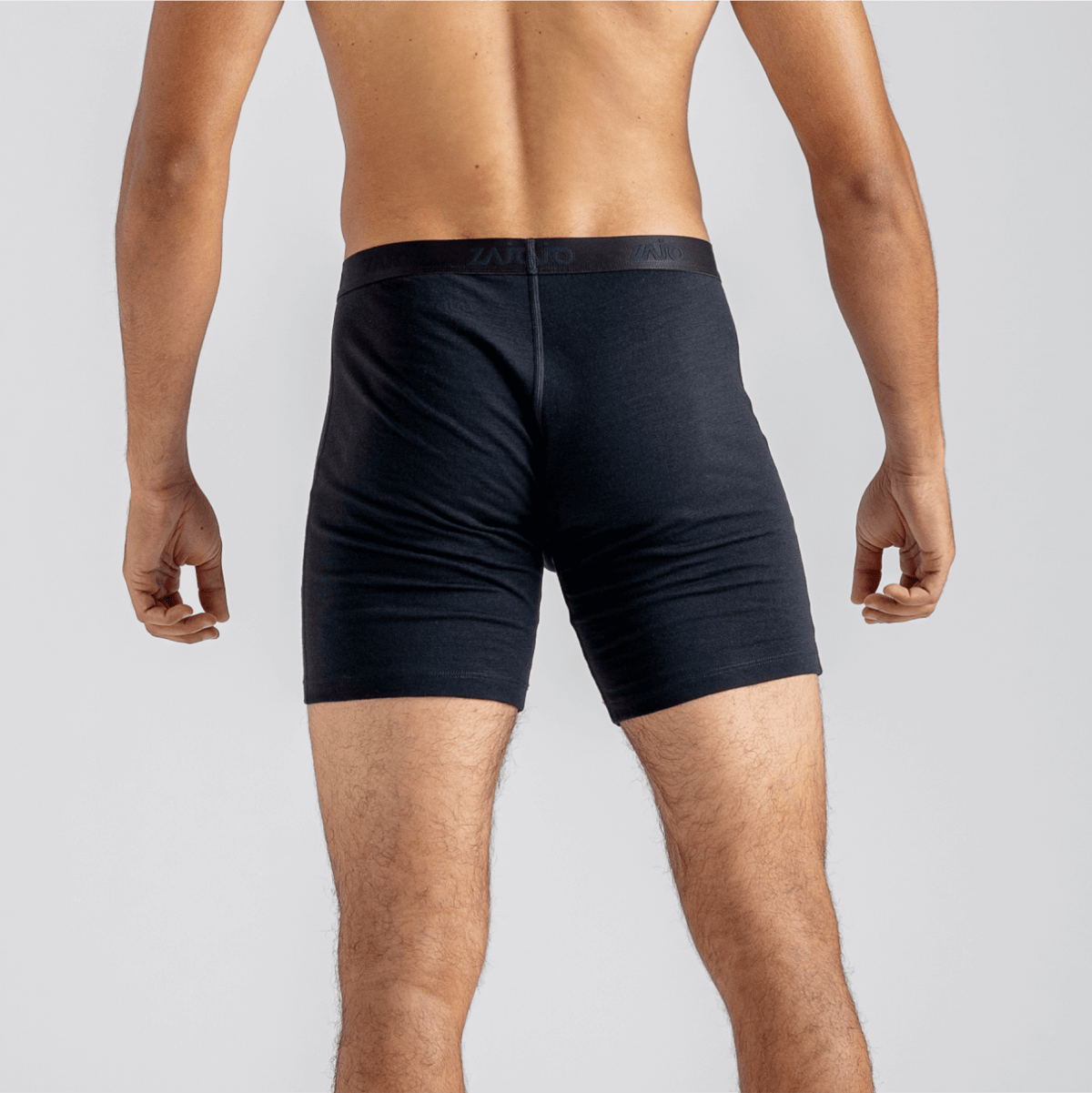 Senti Men's Merino Boxer Briefs Long в цвят Dark Navy