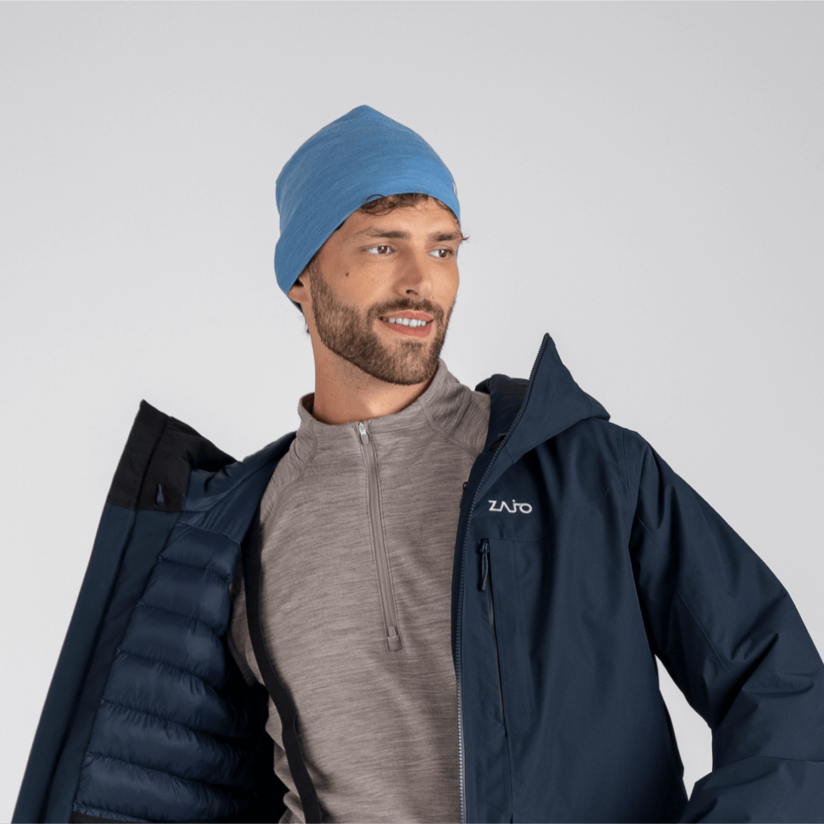 Senti Merino Beanie — Purple