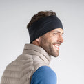 Senti Merino Headband в цвят Grey Navy