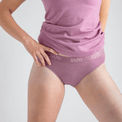 Senti Women's Merino Briefs в цвят Lila Haze
