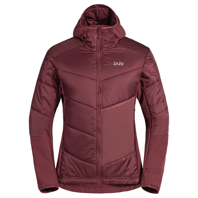 Spiro Men's Insulated Hybrid Jacket в цвят Burned Red