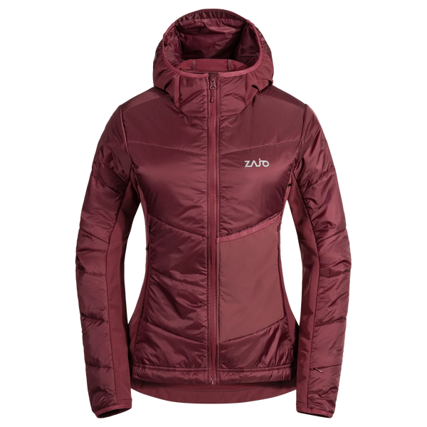 Spiro Women's Insulated Hybrid Jacket — Burned Red