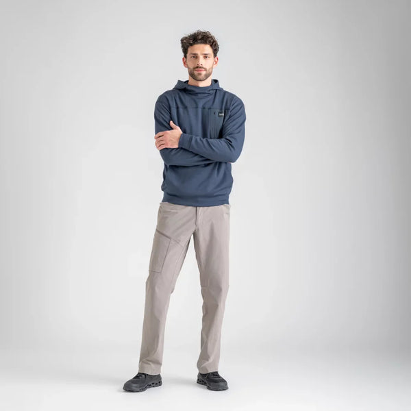 Vespero Men's Merino Hoodie в цвят Chilli Red
